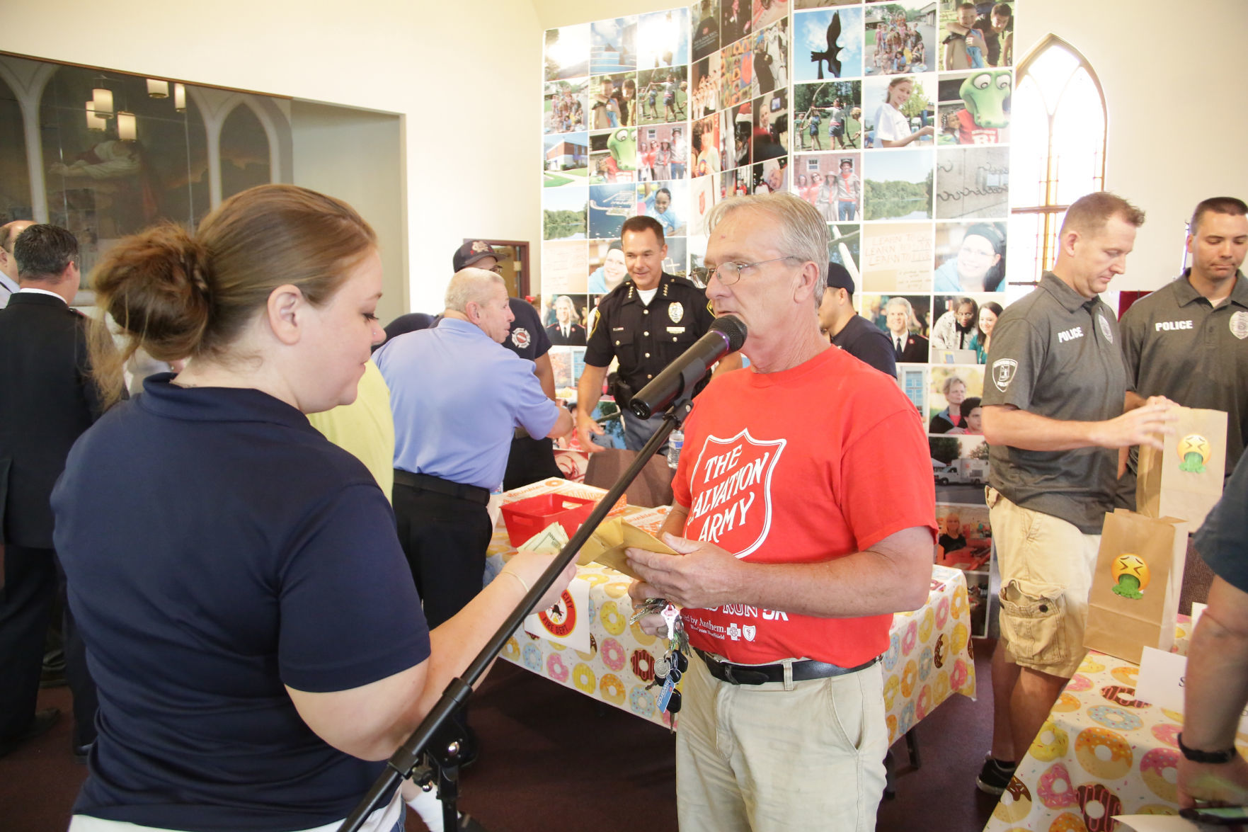 Salvation Army 3rd Annual Donut Eating Contest
